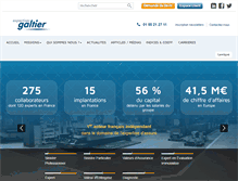 Tablet Screenshot of expertises-galtier.fr